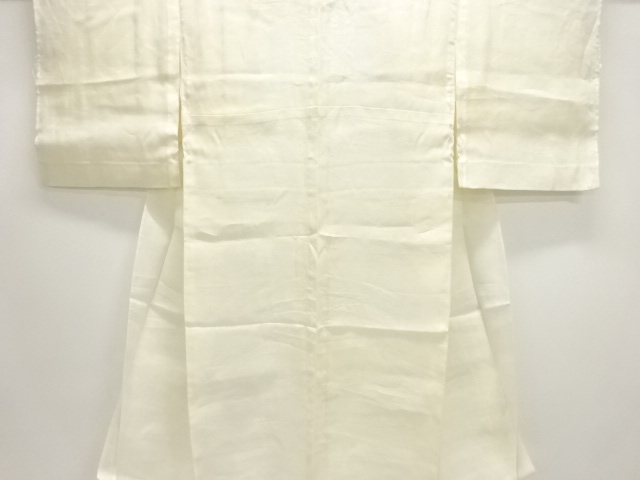 JAPANESE KIMONO / ANTIQUE JUBAN FOR SUMMER / FLOWER